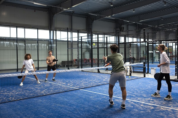 Partita di padel.